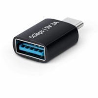 StarTech.com USB-C to USB-A Adapter, USB 5Gbps, Compact USB-C Male to USB-A Female Adapter, Durable Metal Housing, M/F - Connect a USB-A device to a USB-C laptop; Slim design prevents the obstruction of adjacent ports; Durable Aluminum alloy housing; USB 5Gbps (USB 3.2); Up to 5V/3A output from a US