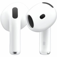 Oreillette AirPods 4 True Wireless Intra-auriculaire Stéréo - Blanc Apple - Siri - Stéréo - True Wireless - Bluetooth - Intra-auriculaire - Binaural - Intra-auriculaires - Blanc