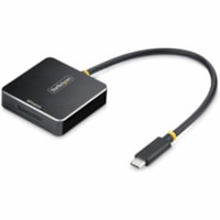 Lecteur de cartes mémoire 1 Fente(s) - USB 3.2 (Gen 2) Type C - Externe - 1 Pack StarTech.com - 1 Fente(s)1.25 Go/s - SDHC, SDXC, microSD, miniSD, SD, MultiMediaCard (MMC) - USB 3.2 (Gen 2) Type CExterne - 1 Pack