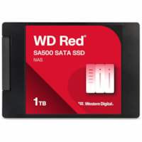 WD Red SA500 WDS100T1R0A-68A4W0 1 TB Solid State Drive - 2.5" Internal - SATA (SATA/600) - NAS Device Supported - 600 TB TBW