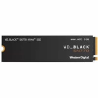 WD Black SN770 WDS250G3X0E-00B3N0 250 GB Solid State Drive - M.2 2280 Internal - PCI Express NVMe (PCI Express NVMe 4.0 x4) - Notebook, Motherboard Device Supported - 200 TB TBW