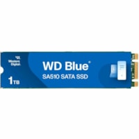 Disque SSD Blue SA510 WDS100T3B0B-00AXS0 1 To - M.2 2280 - SATA WD - Ordinateur Appareil compatible - 400 To TBW - 5 Année Garantie