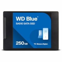 Disque SSD Blue SA510 WDS250G3B0A-00AXR0 250 Go - 2.5" Interne - SATA (SATA/600) WD - Ordinateur de bureau, Notebook Appareil compatible - 100 To TBW