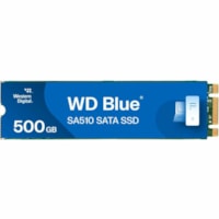 WD Blue SA510 WDS500G3B0B-00AXS0 500 GB Solid State Drive - M.2 2280 - SATA - 200 TB TBW