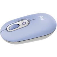 Logitech POP Mouse - Wireless - 32.81 ft (10000 mm) - Bluetooth - Lilac - Scroll Wheel - 4 Button(s) - 1 x AA Battery Supported