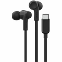 Oreillette SOUNDFORM Filaire Intra-auriculaire Stéréo - Noir Belkin - Stéréo - USB Type C - Filaire - Intra-auriculaire - Binaural - Intra-auriculaires - Noir