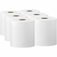 Kleenex Paper Towel - 7.90" (200.66 mm) Roll Diameter - 1.75" (44.45 mm) Core - White - Paper - 6 / Case