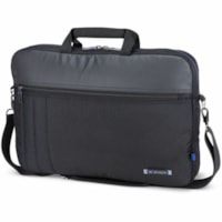 Nextech Carrying Case (Briefcase) for 17.3" Notebook - Black - Polyester Body - Shoulder Strap - 11.60" (294.64 mm) Height x 17.32" (439.93 mm) Width x 2.35" (59.69 mm) Depth - 1 Each