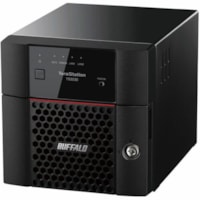 BUFFALO TeraStation 3230DN 2-Bay Desktop NAS 8TB (2x4TB) HDD Included 2.5GBE iSCSI TAA Compliant - Annapurna Labs Alpine AL524 Quad-core (4 Core) 2 GHz - 2 x HDD Supported - 2 x HDD Installed - 8 TB Installed HDD Capacity - 2 GB RAM DDR4 SDRAM - RAID Supported - 0, 1, 10, JBOD RAID Levels - 2 x Tota