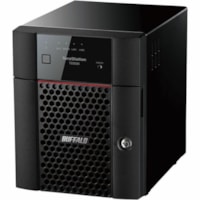 BUFFALO TeraStation 3430DN Partially-populated 2-Bay Desktop NAS 8TB (2x4TB) HDD Included 2.5GBE iSCSI TAA Compliant - Alpine AL524 Quad-core (4 Core) 2 GHz - 4 x HDD Supported - 2 x HDD Installed - 8 TB Installed HDD Capacity - 2 GB RAM DDR4 SDRAM - RAID Supported - 0, 1, 5, 6, 10, JBOD RAID Levels