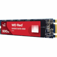 WD Red SA500 WDS500G1R0B-68A4Z0 500 GB Solid State Drive - M.2 2280 Internal - SATA (SATA/600) - Storage Array, Notebook Device Supported - 350 TB TBW - 5 Year Warranty