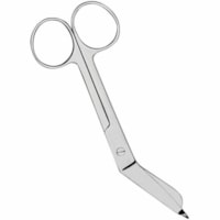 Safecross Scissors - Angled Blade - Blunted Tip - 1 / Unit