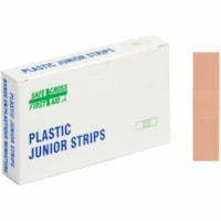 Safecross Plastic Bandages, 1 x 3.8 cm, Junior, 50/Unit Box - Plastic - 50 / Box