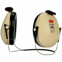 Peltor Optime Earmuffs - Recommended for: Airport, Construction, Manufacturing, Oil & Gas, Agriculture, Pharmaceutical, Transportation, Assembly, Cleaning, Demolition, Electrical, ... - Behind-the-head Earmuff - 21 - Noise, Noise Reduction Rating Protection - Acrylonitrile Butadiene Styrene (ABS), S