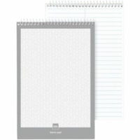 Office Depot Steno Books, White with Gregg Ruled, 6" x 9" , 70 Sheets/Pad, 12 Pads/PK - 70 Sheets - 140 Pages - Wire Bound - Durable - 12 / Pack