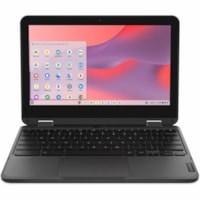 Lenovo 500e Chromebook Gen 4s 83L40001US 11.6" Touchscreen Convertible 2 in 1 Chromebook - HD - Intel N-Series N100 - 8 GB - 64 GB Flash Memory - English Keyboard - Gray - Intel Chip - 1366 x 768 - ChromeOS - Intel UHD Graphics - In-plane Switching (IPS) Technology - Front Camera/Webcam - IEEE 802.1