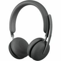 Logitech Zone Wireless 2 Headset - Microsoft Teams Certification - Stereo - USB Type C - Wired/Wireless - Bluetooth - 164 ft - 20 Hz to 20 kHz - Over-the-head, On-ear - Binaural - Ear-cup - 4.9 ft Cable - Omni-directional, MEMS Technology, Noise Cancelling Microphone - Graphite