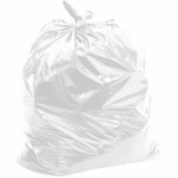 Grand & Toy HighMark Industrial Garbage Bags, Clear, 36" x 50" , Regular Strength, Case of 25 - 40 gal (151416.47136 mL) Capacity - 10.25" (260.35 mm) Width x 13.50" (342.90 mm) Length - Low Density - Clear - Linear Low-Density Polyethylene (LLDPE), Plastic, Resin - Garbage, Industrial - Recycled - 