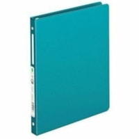 Grand & Toy 1/2'' Economy Letter-Size Round-Ring Binder, Green - 1/2" Binder Capacity - Letter - 8 1/2" x 11" Sheet Size - 125 Sheet Capacity - 0.50" (12.70 mm) Ring - Fastener(s): Round Ring - Pocket(s): 4, Internal, Front & Back - Polypropylene, Vinyl - Green - Recycled - Label Holder, Spine Label