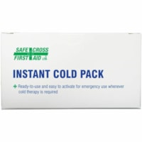 Rapid Relief Instant Cold Pack - 6" (152.40 mm) Height x 4" (101.60 mm) Width - 1 / Unit