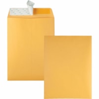 TOPS 9 x 12 Catalog Envelopes with Redi-Strip® Closure - Catalog - #10 1/2 - 9" Width x 12" Length Diameter - 28 lb - Self-sealing - Kraft - Kraft - 100 / Box