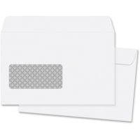 TOPS Envelope - Single Window - 9" (228.60 mm) Width x 5 3/4" (146.05 mm) Length - 24 lb (10886.22 g) - White - 500 / Carton