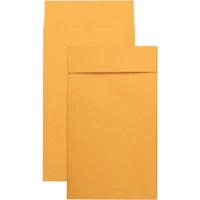 TOPS 10 x 15 x 2 Expansion Envelopes with Self-Seal Closure - Expansion - 10" Width x 15" Length - 2" Gusset - 40 lb - Self-sealing - Kraft - 25 / Pack - Kraft