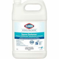 Clorox Healthcare Spore Defense Cleaner Disinfectant - For Multipurpose - Liquid - Low Odor, Anti-corrosive Bottle - 4 / Case