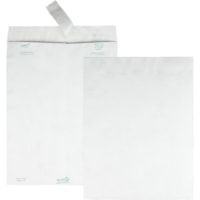 TOPS 10 x 13 DuPont Tyvek Catalog Mailer with Self-Sealing Closure - Catalog - #13 1/2 - 10" Width x 13" Length Diameter - 14 lb - Peel & Seal - White - Tyvek - 100 / Box