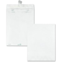 TOPS 9 x 12 DuPont Tyvek Catalog Mailers with Self-Sealing Closure - Catalog - #10 1/2 - 9" Width x 12" Length Diameter - 14 lb - Peel & Seal - White - Tyvek - 100 / Box