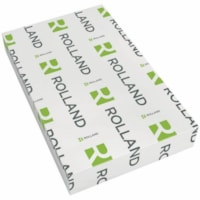 Rolland Hitech Paper Cover - 96 Brightness - Letter - 8 1/2" (215.90 mm) x 11" (279.40 mm) - 65 lb (29483.50 g) Basis Weight - 175 g/m² Grammage - Acid-free, Chlorine-free - White - 8 Ream per Case - 250 / Pack