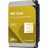 WD Gold WD242KRYZ 24 TB Hard Drive - 3.5" Internal - SATA (SATA/600) - Conventional Magnetic Recording (CMR) Method - Storage System, Data Center, Server Device Supported - 7200rpm