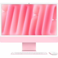 Ordinateur tout-en-un iMac MD2U4LL/A - Apple M4 - 24 Go - 512 Go SSD - 24 po (609,60 mm) 4.5K - Bureau - Rose Apple - Apple M4 Morceau - 4480 x 2520 - Apple Deca-core (10 c¿urs) - Anglais (USA) Clavier - IEEE 802.11ax - 143 W