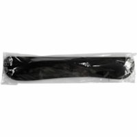 Grand & Toy Wrist Rest - Black - Cloth, Rubber - Mouse