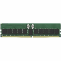 Kingston Server Premier RAM Module - 32 GB - DDR5-6400/PC5-51200 DDR5 SDRAM - 3200 MHz Dual-rank Memory - CL52 - 1.10 V - ECC - Registered - 288-pin - DIMM - Lifetime Warranty