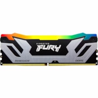 Kingston FURY Renegade RAM Module - 24 GB - RGB - DDR5-8400/PC5-67200 DDR5 SDRAM - 8400 MHz Single-rank Memory - CL40 - 1.45 V - On-die ECC - Unbuffered - 288-pin - DIMM - Lifetime Warranty