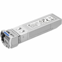 TP-Link Omada 10GBase-BX WDM Bi-Directional SFP+ LC Module - For Data Networking, Optical Network - 1 x LC/UPC 10GBase-BX BiDi Simplex Network - Optical Fiber - 9/125 µm - 0.05 mil (0 mm), 0.05 mil (0 mm) Wavelength - Single-mode - 10 Gigabit Ethernet - 10GBase-BX BiDi - 10.31 Gbit/s - 10 km (