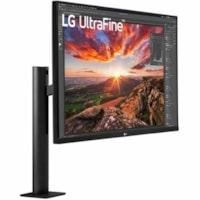 LG UltraFine 32UN880K-B 32" Class 4K UHD LCD Monitor - 16:9 - Black - 31.5" Viewable - In-plane Switching (IPS) Technology - 3840 x 2160 - 1.07 Billion Colors - 350 cd/m² - 5 ms - 60 Hz Refresh Rate - Speakers - HDMI - DisplayPort - USB Hub