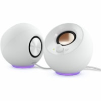 Creative Pebble SE 2.0 Speaker System - 4.4 W RMS - White - Tabletop - USB - 1