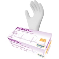 Grand & Toy VE2 Vinyl Examination Glove (4 mil) - 4 mil (0.10 mm) Thickness - X-Large Size - For Right/Left Hand - Clear - Latex-free, Flexible, Comfortable, Durable - For Food, General Purpose, Healthcare Working - 100 / Box