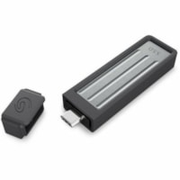 Seagate Ultra Compact STMX2000400 2 TB Portable Solid State Drive - External - Dark Gray - Gaming Console, Smartphone, Tablet, iPhone, Desktop PC Device Supported - USB 3.2 (Gen 2) Type C, Thunderbolt 3, Thunderbolt 4, Thunderbolt 5 - 3 Year Warranty