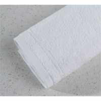 Astoria Washcloth 13x13 - 1.75# Toruga Border White 100% Cotton, TWC00805