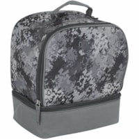 Merangue Kids Dual Compartment Lunch Bag, Camo - 2 Compartment(s) - Camo