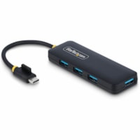 StarTech.com StarTech.com 4-Port USB-C Hub, 5Gbps, USB-C to 4x USB-A, Bus Powered, Small Travel Mini Hub, USB 3.0 Expansion Hub, Portable - Connect up to four USB 3.0 devices to a laptop/PC with a single USB-C port; Support for 5Gbps; Supports hot-swapping/hot-plugging; Works on all operating system