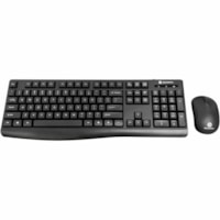 Grand & Toy Wireless Keyboard & Mouse Combo - USB Type A Wireless Keyboard - 104 Key - Black - USB Type A Wireless Mouse - Optical - 1000 dpi - 3 Button - Black - AA, AAA