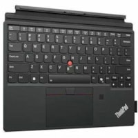 Lenovo Keyboard/Cover Case (Folio) Lenovo Tablet PC - English (UK), Canadian French Keyboard - Black