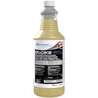 Avmor All Purpose Disinfectant Cleaner and Sanitizer - For Industry, Institutional, Food, Hospital - Ready-To-Use - Spray - 946 mL - 11.4 to 12.4 pH - Quaternary, Characteristic Scent - Kosher, Virucidal, Bactericide, Deodorize, Solvent-free, Alcohol-free, Bleach-free, Disinfectant - Yellow Spray Bo