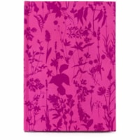 Hilroy - Journal 440150 - 208 Pages - Cartonnée - Avec ligne Front Ruling - 80 g/m² Grammage - hauteur de 8,25 po (209,55 mm) x largeur de 6 po (152,40 mm) x longueur de 0,63 po (16 mm) - Cover Floral - Perforé, Cartonné, Stratifié, Résistants, Robuste, Lisse