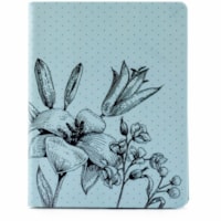 Hilroy - Journal 440145 - 192 Pages - Cartonnée - Avec ligne Front Ruling - 80 g/m² Grammage - hauteur de 8 po (203,20 mm) x largeur de 6 po (152,40 mm) x longueur de 0,75 po (19,05 mm) - Cover Polyuréthane - Résistants, Robuste, Couverture flexible, Signet