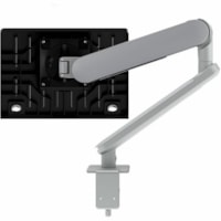 Atdec Ora Mounting Arm for Notebook, Monitor, Keyboard - Silver - 18" Screen Support - 15.40 lb (6985.32 g) Load Capacity - Aluminum, Engineered Polymer